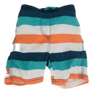 Lassig Swim Shorts Boys 18 Month Toddler Baby Striped Diaper Colorful Trunks